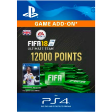 12000 FIFA 18 Points PS4 PSN Code - UK account [PlayStation Network  Регион None]