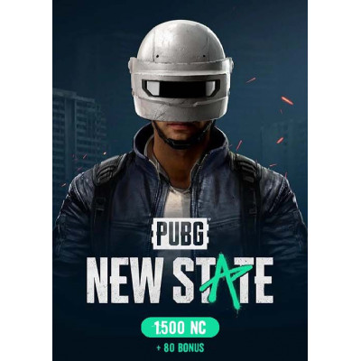 PUBG New State 1500 NC + 80 Bonus