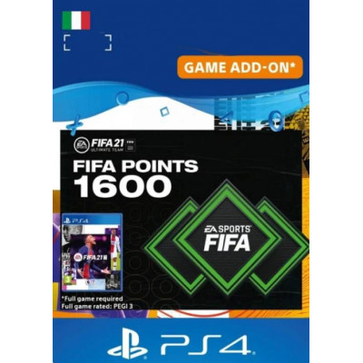 FIFA 21 Ultimate Team 1600 Points Pack PS4/PS5 (Italy)