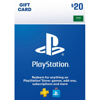 Карта оплаты PlayStation Network 20 USD (KSA)