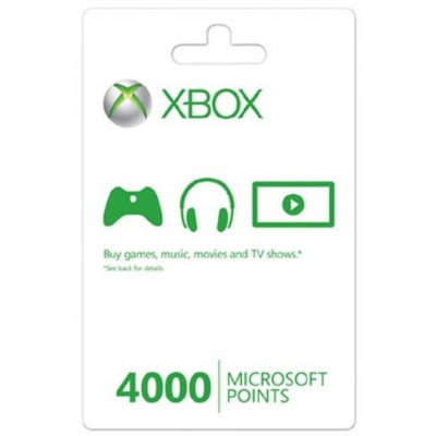 Xbox Live 4000 Microsoft Points (Xbox 360)