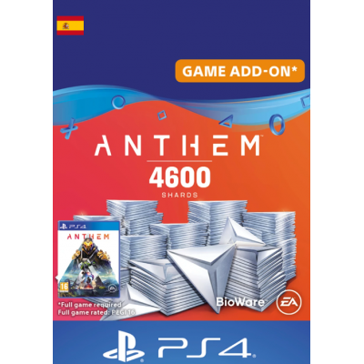 Anthem 4600 Shards PS4 (Spain)