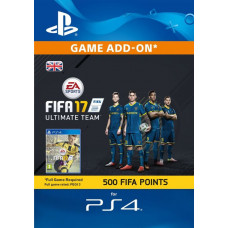 500 FIFA 17 Points PS4 PSN Code - UK account [PlayStation Network  Регион None]