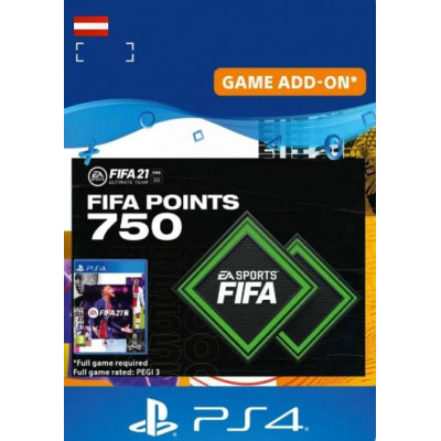 FIFA 21 Ultimate Team 750 Points Pack PS4/PS5 (Austria)
