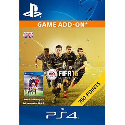 750 FIFA 16 Points PS4 PSN Code - UK account