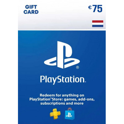 PLAYSTATION STORE GIFT CARD - 75 EUR (Netherlands)