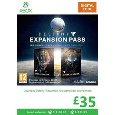 Xbox Live 35 GBP Gift Card: Destiny Expansion Pass Xbox 360/One [Xbox Live  Xbox 360/One]