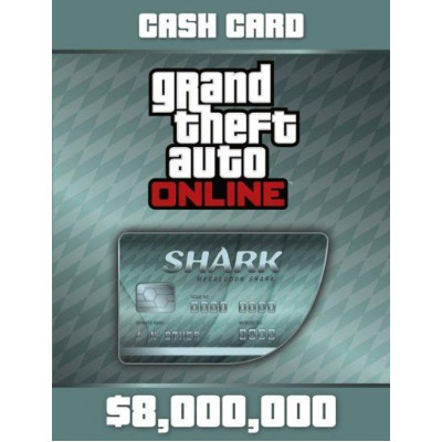 Grand Theft Auto Online (GTA V 5): Megalodon Shark Cash Card - PC Key