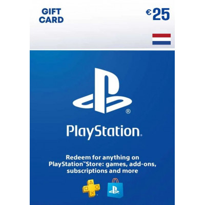 PLAYSTATION STORE GIFT CARD - 25 EUR (Netherlands)