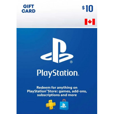 Карта оплаты PlayStation Network 10 CAD (Канада)