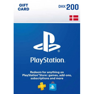 PLAYSTATION STORE GIFT CARD - 200 DKK (Denmark)