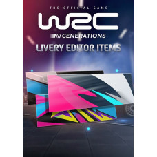 WRC Generations - Livery editor extra items PC - DLC [Steam Worldwide]