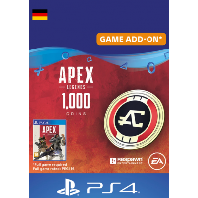 Apex Legends 1000 Coins PS4 (Germany)
