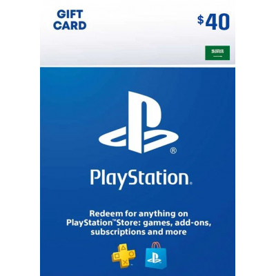 Карта оплаты PlayStation Network 40 USD (KSA)