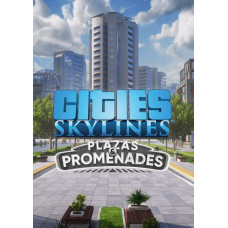 Cities: Skylines - Plazas & Promenades PC - DLC [Steam Worldwide]