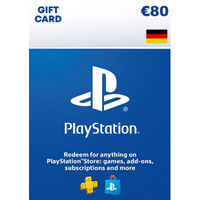 Карта оплаты PlayStation Network 80 EUR (Germany)