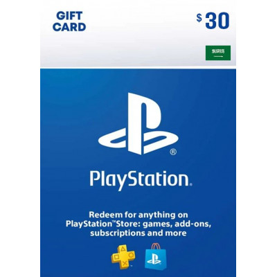 Карта оплаты PlayStation Network 30 USD (KSA)