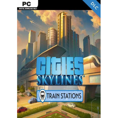 Cities: Skylines - Content Creator Pack Train Stations PC - DLC