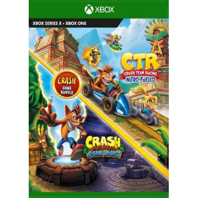 Crash Bandicoot Bundle - N. Sane Trilogy + CTR Nitro-Fueled Xbox One (UK)