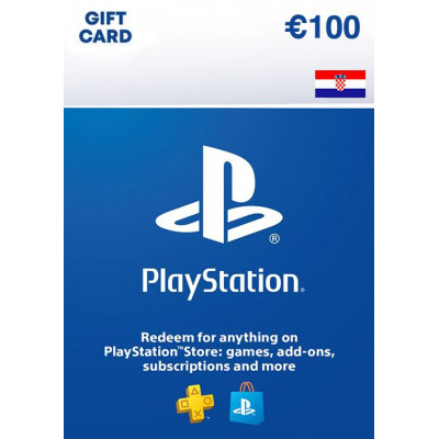 PLAYSTATION STORE GIFT CARD - 100 EUR (Croatia)