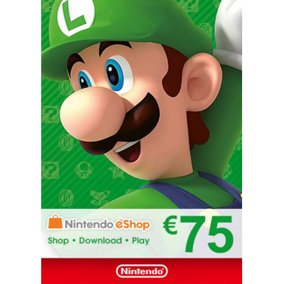 Nintendo eShop Card 75 EUR