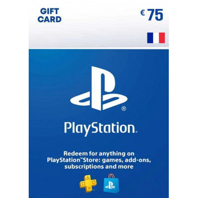 PLAYSTATION STORE GIFT CARD - 75 EUR (FRANCE)