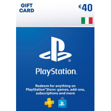 PLAYSTATION STORE GIFT CARD - 40 EUR Italy [PlayStation Network ITALY]