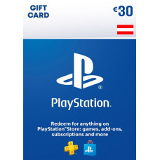 PLAYSTATION STORE GIFT CARD - 30 EUR Austria [PlayStation Network  AUSTRIA]