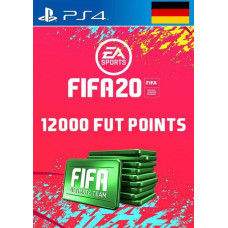 12000 FIFA 20 Ultimate Team Points PS4 Germany [PlayStation Network Глобальный]