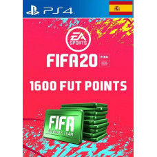 1600 FIFA 20 Ultimate Team Points PS4 Spain [PlayStation Network Глобальный]