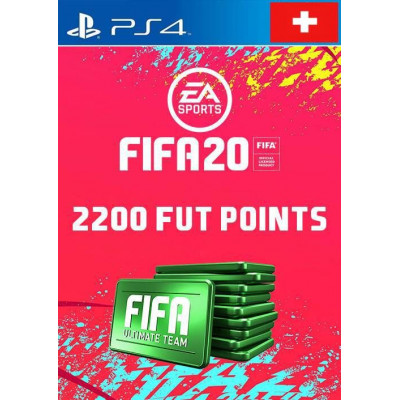 2200 FIFA 20 Ultimate Team Points PS4 (Switzerland)