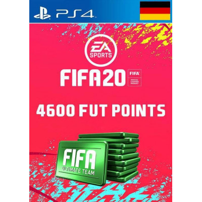 4600 FIFA 20 Ultimate Team Points PS4 (Germany)