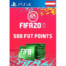 500 FIFA 20 Ultimate Team Points PS4 Austria [PlayStation Network Глобальный]