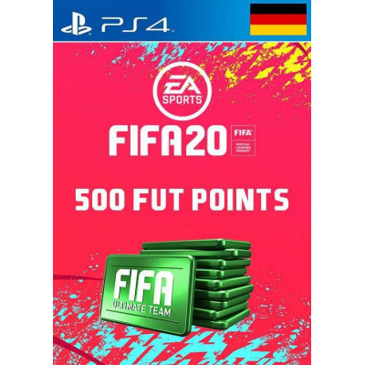 500 FIFA 20 Ultimate Team Points PS4 (Germany)