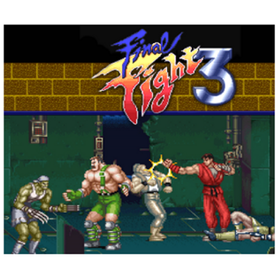 Final Fight 3 3DS - Game Code (ENG) (EU & UK)