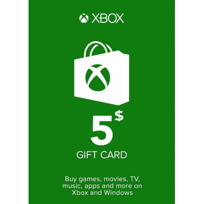 Xbox Gift Card - 5 USD