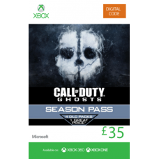 Xbox Live 35 GBP Gift Card: Call of Duty Ghosts Season Pass Xbox 360/One [Xbox Live  Xbox 360/One]