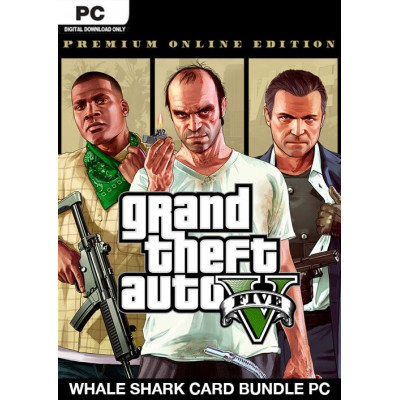 Grand Theft Auto V: Premium Online Edition & Whale Shark Card Bundle PC