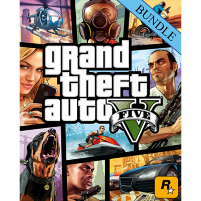 Grand Theft Auto V 5 - Great White Shark Card Bundle PC