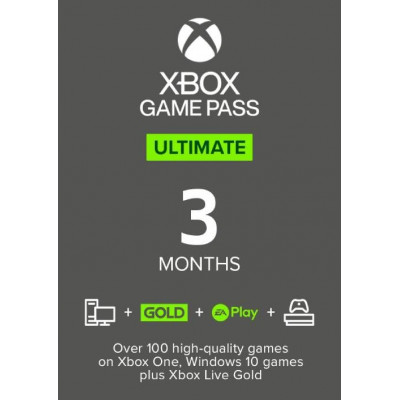 3 Month Xbox Game Pass Ultimate (Turkey)