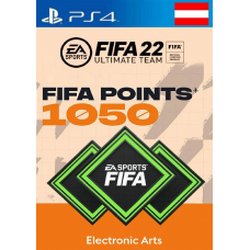 FIFA 22 Ultimate Team 1050 Points Pack PS4/PS5 Austria [PlayStation Network Глобальный]
