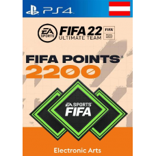 FIFA 22 Ultimate Team 2200 Points Pack PS4/PS5 Austria [PlayStation Network Глобальный]