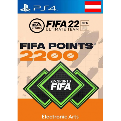 FIFA 22 Ultimate Team 2200 Points PackPS4/PS5 (Austria)