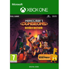 Minecraft Dungeons Hero Edition Xbox One  s 4 [Xbox Live Глобальный]