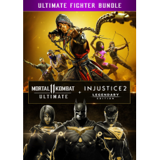 Mortal Kombat 11 Ultimate + Injustice 2 Leg. Edition Bundle Xbox Europe & UK [Xbox Play Anywhere  Europe & UK]