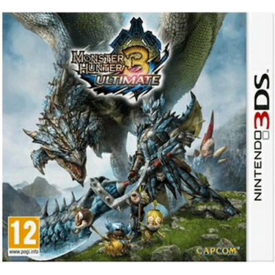 Monster Hunter 3 Ultimate 3DS - Game Code (EU & UK)