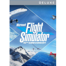 Microsoft Flight Simulator Deluxe 40th Anniversary Edition Xbox Series X|S/PC Europe & UK [Xbox Live  Europe & UK]