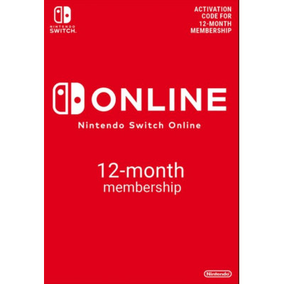 Nintendo Switch Online 12 Month (365 Day) Membership Switch (EU & UK)