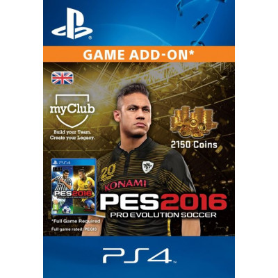 PES 2016 - 2150 myClub Coins PS4