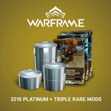 Warframe®:3210 Платины и три редких мода